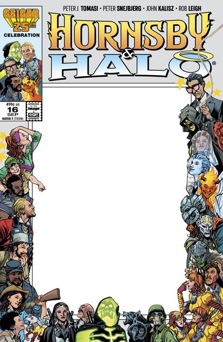 HORNSBY & HALO #16 CVR C BLANK SKETCH VAR Image Comics Peter J. Tomasi Peter Snejbjerg, John Kalisz Blank Sketch PREORDER