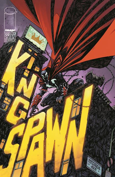 KING SPAWN #59 CVR B JOHN MCCREA VAR Image Comics Matthew Rosenberg Thomas Nachlik John McCrea PREORDER