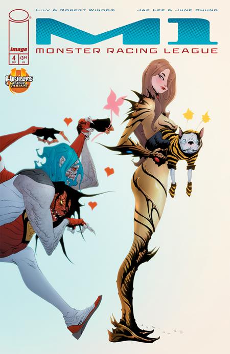 M1 MONSTER RACING LEAGUE #4 CVR B JAE LEE WITCHBLADE TEAM UP VAR Image Comics Robert Windom, Lily Windom Jae Lee Jae Lee PREORDER