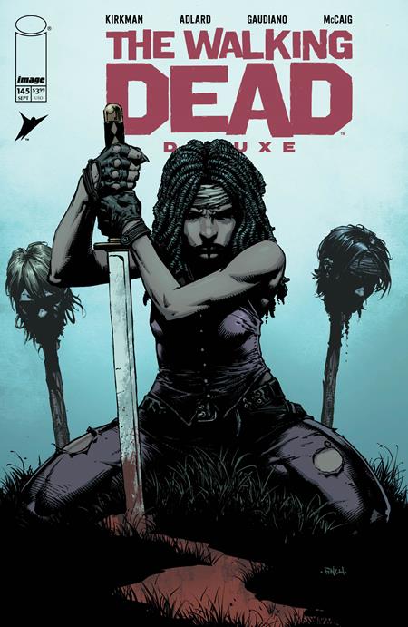 WALKING DEAD DELUXE #145 CVR A DAVID FINCH & DAVE MCCAIG (MR) Image Comics Robert Kirkman Charlie Adlard, Stefano Gaudiano, Dave McCaig David Finch, Dave McCaig PREORDER