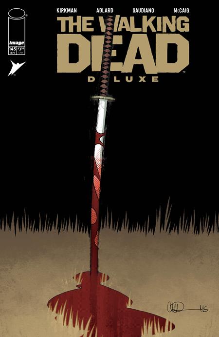 WALKING DEAD DELUXE #145 CVR B CHARLIE ADLARD & DAVE MCCAIG VAR (MR) Image Comics Robert Kirkman Charlie Adlard, Stefano Gaudiano, Dave McCaig Charlie Adlard, Dave McCaig PREORDER