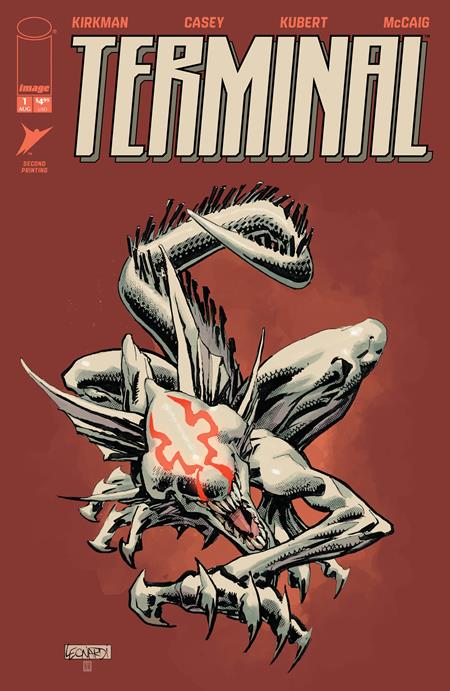 Terminal 1 Comic 2nd Printing Rick Leonardi & Neeraj Menon Variant Image Comics 2026