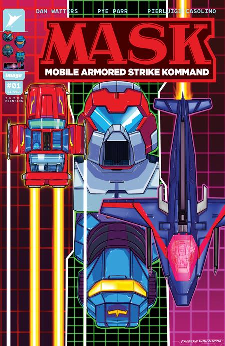 M.A.S.K. (Skybound) 1 Comic 3rd Printing Image Comics 2026