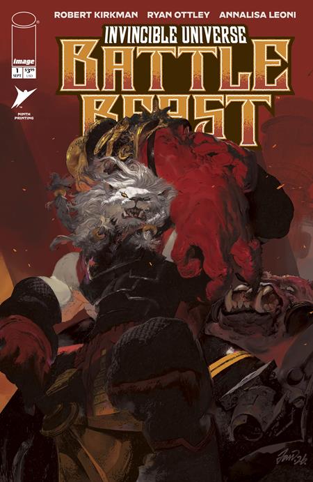 INVINCIBLE UNIVERSE BATTLE BEAST #1 9TH PTG Image Comics Robert Kirkman Ryan Ottley, Annalisa Leoni Tan Eng Huat PREORDER