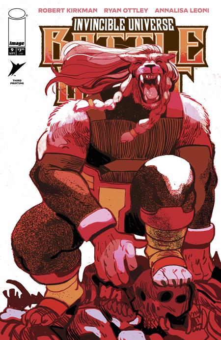 INVINCIBLE UNIVERSE BATTLE BEAST #9 3RD PTG Image Comics Robert Kirkman Ryan Ottley, Annalisa Leoni Dillon Snook PREORDER
