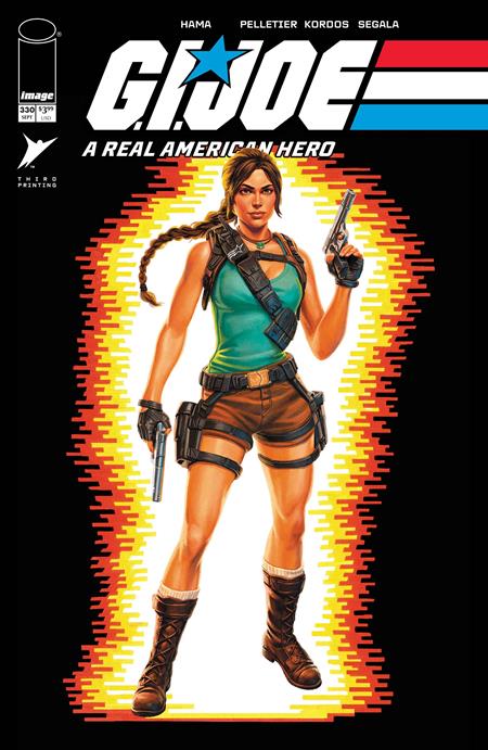 GI JOE A REAL AMERICAN HERO #330 3RD PTG CVR A CHRIS MOONEYHAM ACTION FIGURE RONIN DESIGN VAR Image Comics Larry Hama Paul Pelletier, Tony Kordos, Francesco Segala Chris Mooneyham PREORDER