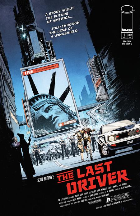 The Last Driver 1 Comic 2nd Printing Image Comics 2026