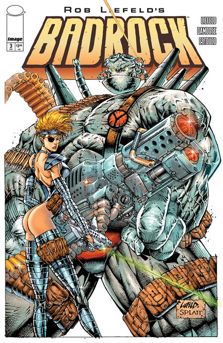 BADROCK #3 CVR G INC 1:50 ROB LIEFELD & STEPHEN PLATT VAR Image Comics Rob Liefeld Seth Damoose Rob Liefeld, Stephen Platt PREORDER