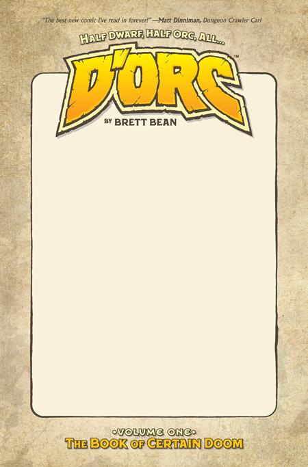 D'Orc TP #1 (2026) 2nd Printing Direct Market Edition
