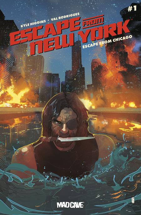 ESCAPE FROM NEW YORK ESCAPE FROM CHICAGO #1 CVR D CHRISTIAN WARD VAR Mad Cave Studios Kyle Higgins Val Rodrigues Christian Ward PREORDER