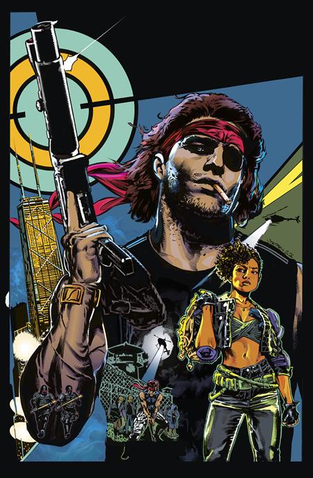 ESCAPE FROM NEW YORK ESCAPE FROM CHICAGO #1 CVR G INC 1:10 STEPHEN MOONEY VIRGIN CARD STOCK VAR Mad Cave Studios Kyle Higgins Val Rodrigues Stephen Mooney PREORDER