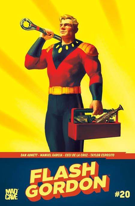 FLASH GORDON #20 CVR B MIGUEL MERCADO VAR Mad Cave Studios Dan Abnett Manuel Garcia Miguel Mercado PREORDER