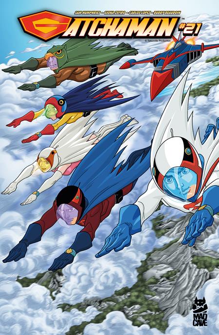 GATCHAMAN #21 CVR A CHRIS BATISTA SABRINA CINTRON Mad Cave Studios Sam Humphries Giona Zefiro Chris Batista, Sabrina Cintron, Tom Chu PREORDER