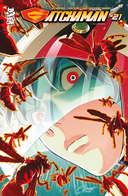 GATCHAMAN #21 CVR B ALESSIO ZONNO VAR Mad Cave Studios Sam Humphries Giona Zefiro Alessio Zonno PREORDER
