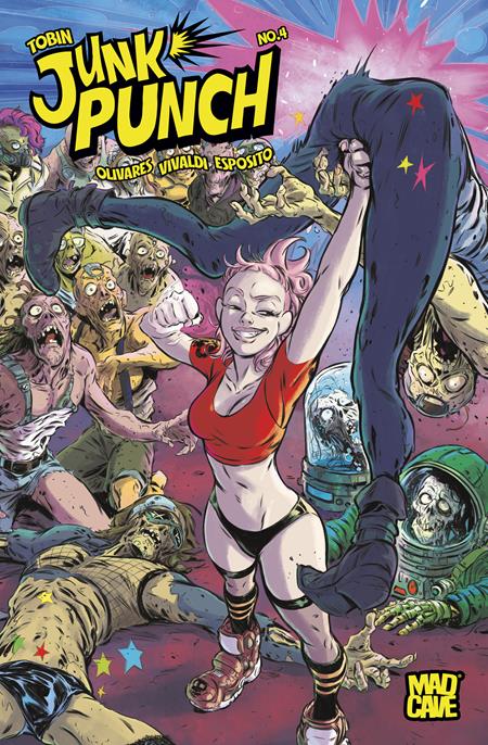 JUNK PUNCH #4 (OF 5) (MR) Mad Cave Studios Paul Tobin Carlos Javier Olivares Carlos Javier Olivares PREORDER