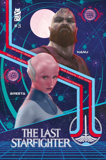 LAST STARFIGHTER #3 CVR B RAHZZAH VAR Mad Cave Studios Benjamin Raab, Deric A Hughes Willi Roberts Rahzzah PREORDER