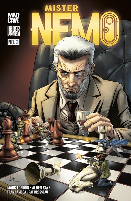 MISTER NEMO #3 CVR B ALDEN KAYE VAR Mad Cave Studios Mark London Alden Kaye Alden Kaye PREORDER