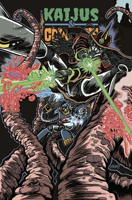 KAIJUS & COWBOYS #2 (OF 12) CVR A FRANKIE B WASHINGTON Massive Publishing Matthew Blair Frankie B Washington Frankie B Washington PREORDER