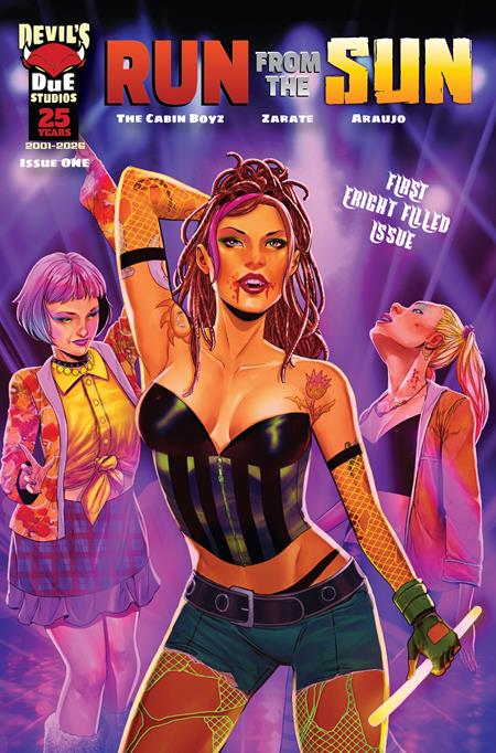 RUN FROM THE SUN #1 CVR A RENAN SHODY (MR) Massive Publishing The Cabin Boyz Unai De Zarate Renan Shody PREORDER