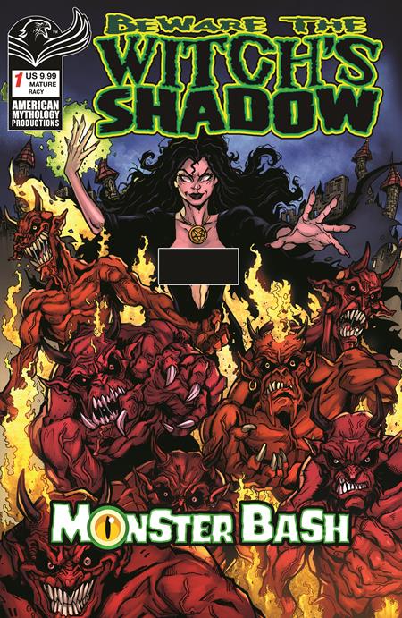 BEWARE THE WITCHS SHADOW MONSTER BASH #1 CVR C PUIS CALZADA RACY VAR (MR) Prana Publishers Various Various Puis Calzada PREORDER