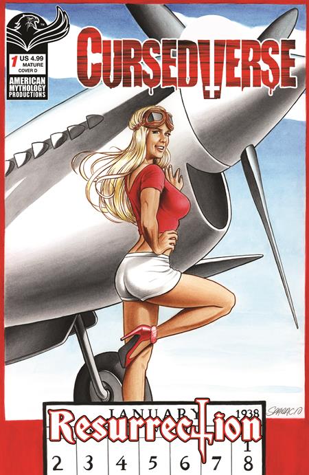 CURSEDVERSE RESURRECTION #1 CVR D MARK SPARACIO VAR Prana Publishers S.A. Check, James Kuhoric Mark Sparacio, Giancarlo Caracuzzon, Emanuele Tommarelli Mark Sparacio PREORDER