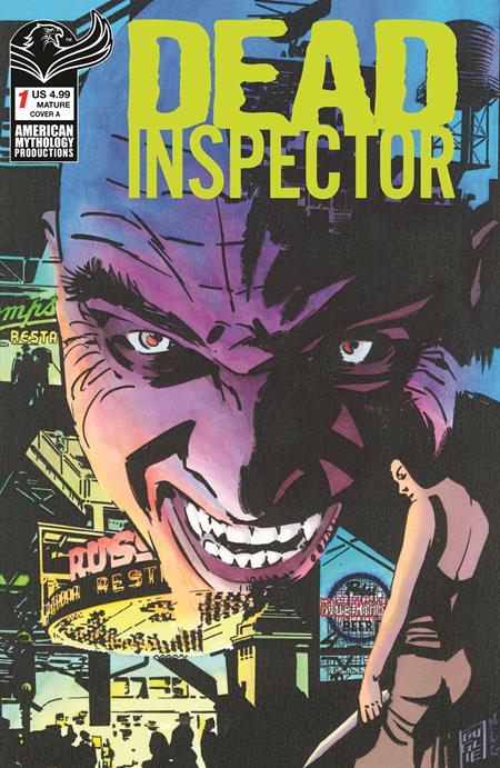DEAD INSPECTOR #1 (OF 2) CVR A SIMONE GUGLIELMINI & NOELLE GIDDINGS Prana Publishers J.C. Vaughn Giancarlo Caracuzzo Simone Guglielmini, Noelle Giddings PREORDER