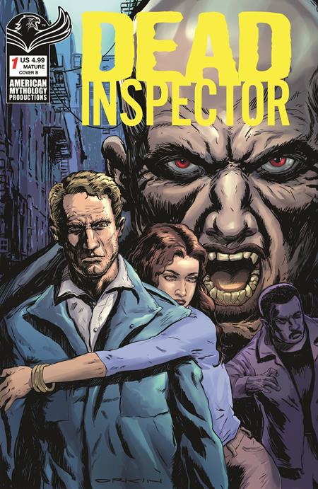 DEAD INSPECTOR #1 (OF 2) CVR B BARRY ORKIN VAR Prana Publishers J.C. Vaughn Giancarlo Caracuzzo Barry Orkin PREORDER