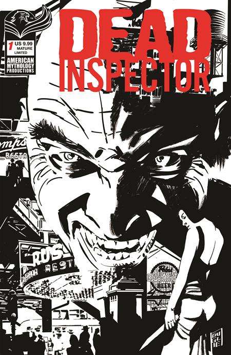 DEAD INSPECTOR #1 (OF 2) CVR C SIMONE GUGLIELMINI VAR Prana Publishers J.C. Vaughn Giancarlo Caracuzzo Simone Guglielmini PREORDER