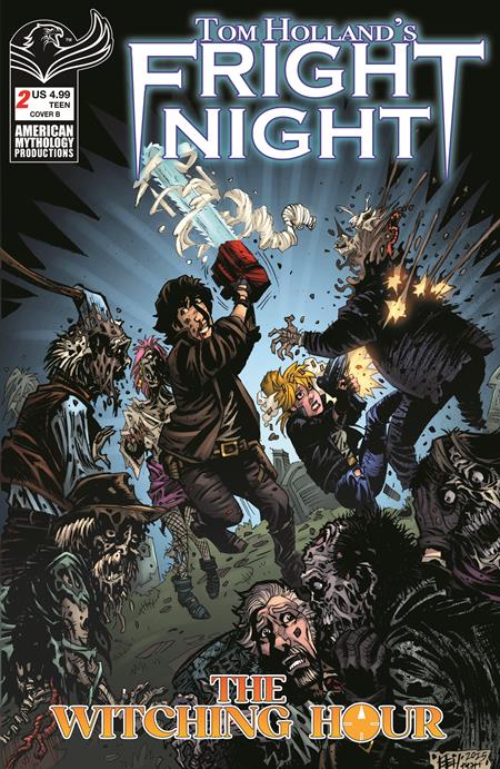 FRIGHT NIGHT WITCHING HOUR #2 (OF 2) CVR B NEIL VOKES VAR Prana Publishers G.O. Parsons, James Kuhoric Neil Vokes Neil Vokes PREORDER