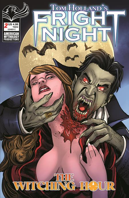 FRIGHT NIGHT WITCHING HOUR #2 (OF 2) CVR C BUZ HASSON VAR Prana Publishers G.O. Parsons, James Kuhoric Neil Vokes Buz Hasson PREORDER