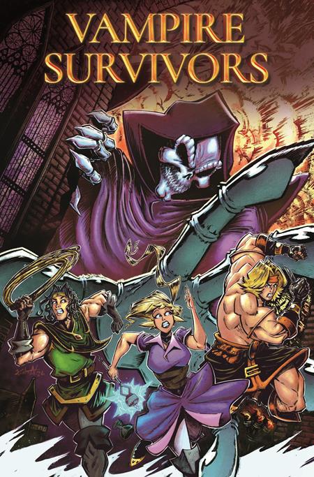 Vampire Survivors 1 Comic Jimmy Kucaj Titan Comics 2026