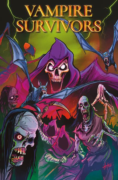Vampire Survivors 1 Comic David Hartman Variant Titan Comics 2026