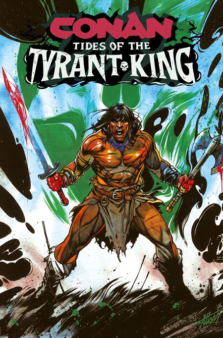 CONAN THE BARBARIAN TIDES OF THE TYRANT KING #1 (OF 4) CVR B UTSAB CHATTERJEE VAR (MR) Titan Comics Jim Zub Jesus Merino Utsab Chaterjee PREORDER