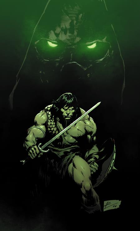 CONAN THE BARBARIAN TIDES OF THE TYRANT KING #1 (OF 4) CVR H ROBERTO DE LA TORRE VIRGIN CARDSTOCK VAR (MR) Titan Comics Jim Zub Jesus Merino Roberto De La Torre PREORDER