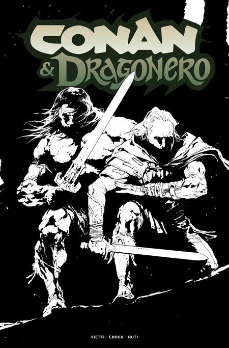 Conan & Dragonero 5 Comic Stevan Subic Inks Variant Titan Comics 2026
