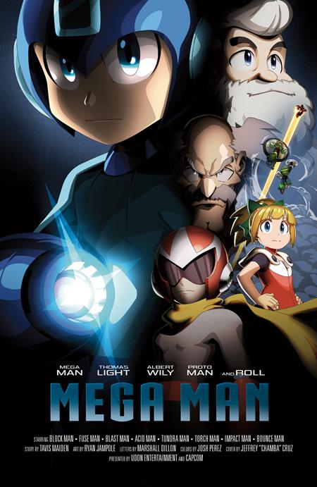 Mega Man: Gear Masters 1 Comic Jeffrey Cruz Variant Udon Comics 2026