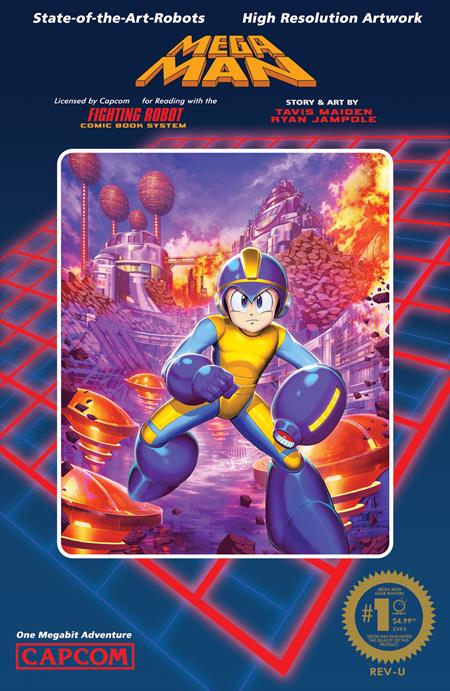 Mega Man: Gear Masters 1 Comic Genzoman Incentive Variant (1:5) Udon Comics 2026