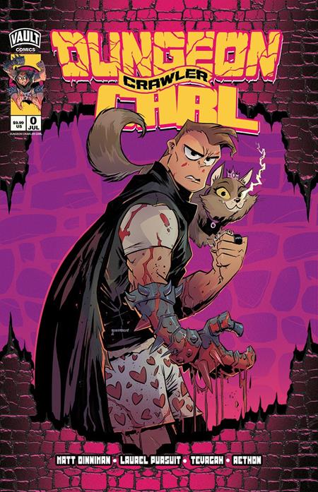 DUNGEON CRAWLER CARL SPECIAL EDITION #0 2ND PTG CVR C BRETT BEAN VAR Vault Comics Matt Dinniman, Tevagah Laurel Pursuit Studio Brett Bean PREORDER