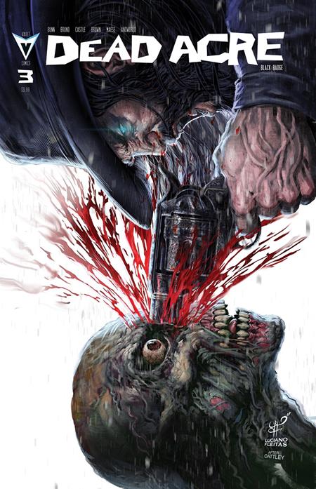DEAD ACRE #3 CVR G LUCIANO FLEITAS SPECIAL THE WALKING DEAD HOMAGE VAR Vault Comics Rhett C Bruno, Jaime Castle, Cullen Bunn Riley Brown Luciano Fleitas PREORDER
