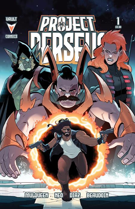 PROJECT PERSEUS #1 2ND PTG CVR A STEPHEN BYRNE Vault Comics Jack Mulqueen Edison Neo Stephen Byrne PREORDER