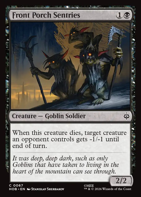 Front Porch Sentries (Foil)