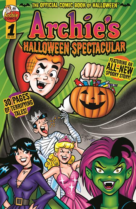 Archies Halloween Spectacular 1 Comic Dan Parent Rosario Tito Pena Archie Comic Publications 2025