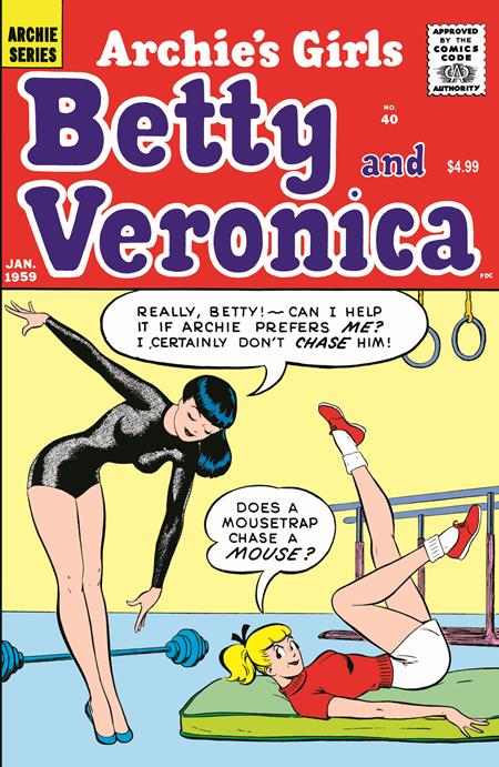 Archie's Girls Betty and Veronica 75 Comic Facsimile Archie Comic Publications 2025