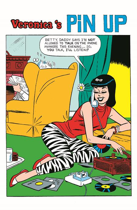 Archie's Girls Betty and Veronica 75 Comic Facsimile Veronica Retro Art Archie Comic Publications 2025