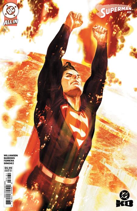 Superman, Vol. 6 31 Comic Sebastian Fiumara Variant DC Comics 2025