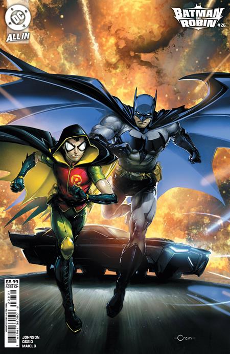 Batman and Robin, Vol. 3 26 Comic Clayton Crain DC Comics 2025