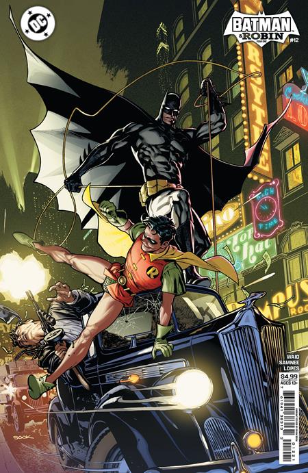 Batman and Robin: Year One 12 Comic Ryan Sook Variant DC Comics 2025