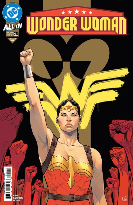 Wonder Woman, Vol. 6 26 Comic Daniel Sampere DC Comics 2025