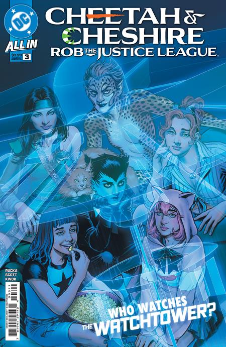 Cheetah and Cheshire Rob the Justice League 3 Comic Nicola Scott DC Comics 2025