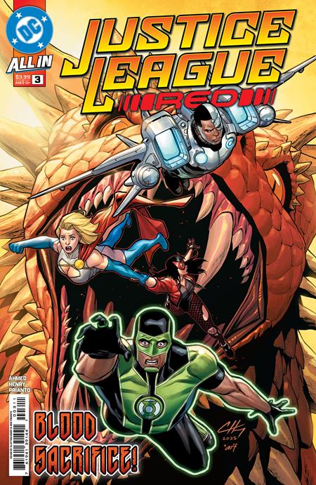 Justice League Red 3 Comic Clayton Henry DC Comics 2025